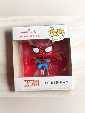 NEW Hallmark FUNKO POP! Marvel Spider-Man Christmas Tree Ornament